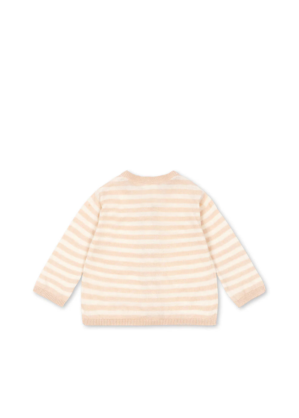 Venti Knit Cardigan - Cameo Rose - Fijngebreid Vestje - Biologisch Katoen - GOTS - Konges Sløjd