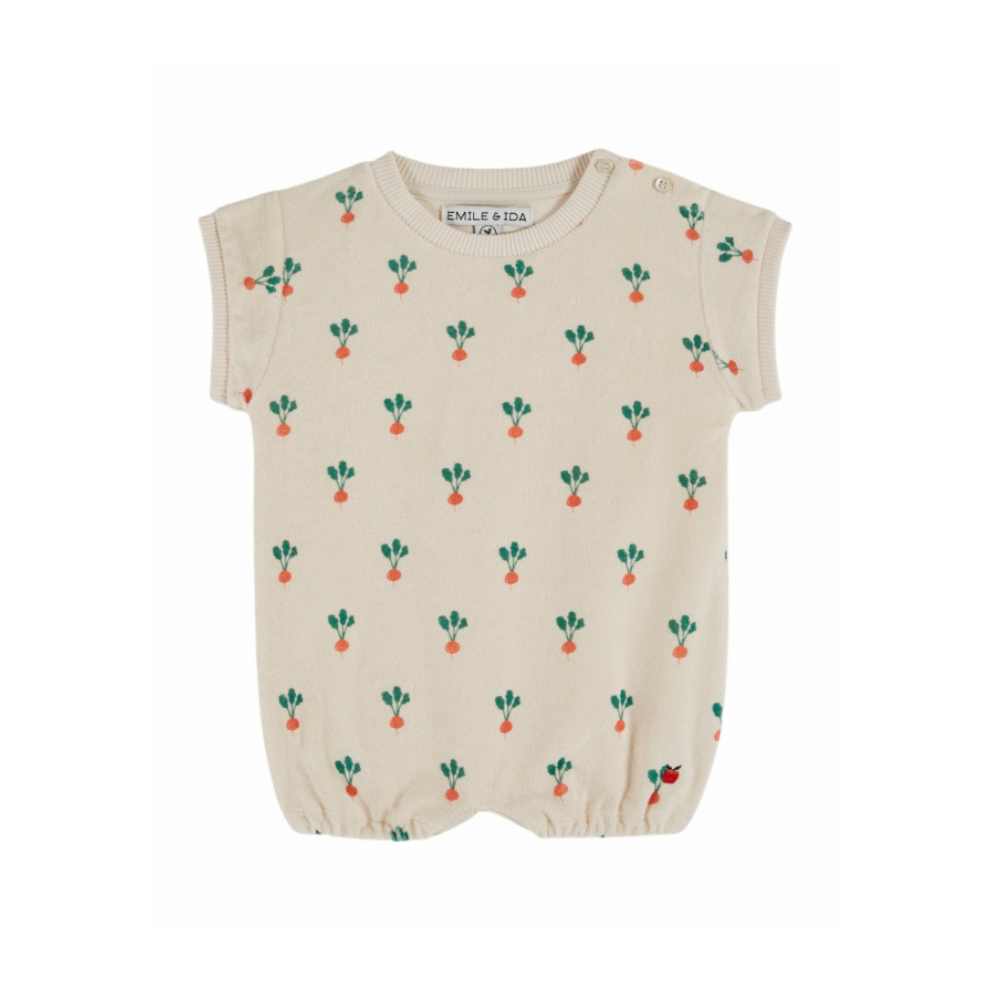 Playsuit bietjes - Badstof - Combibloomer Imprime - Emile et Ida