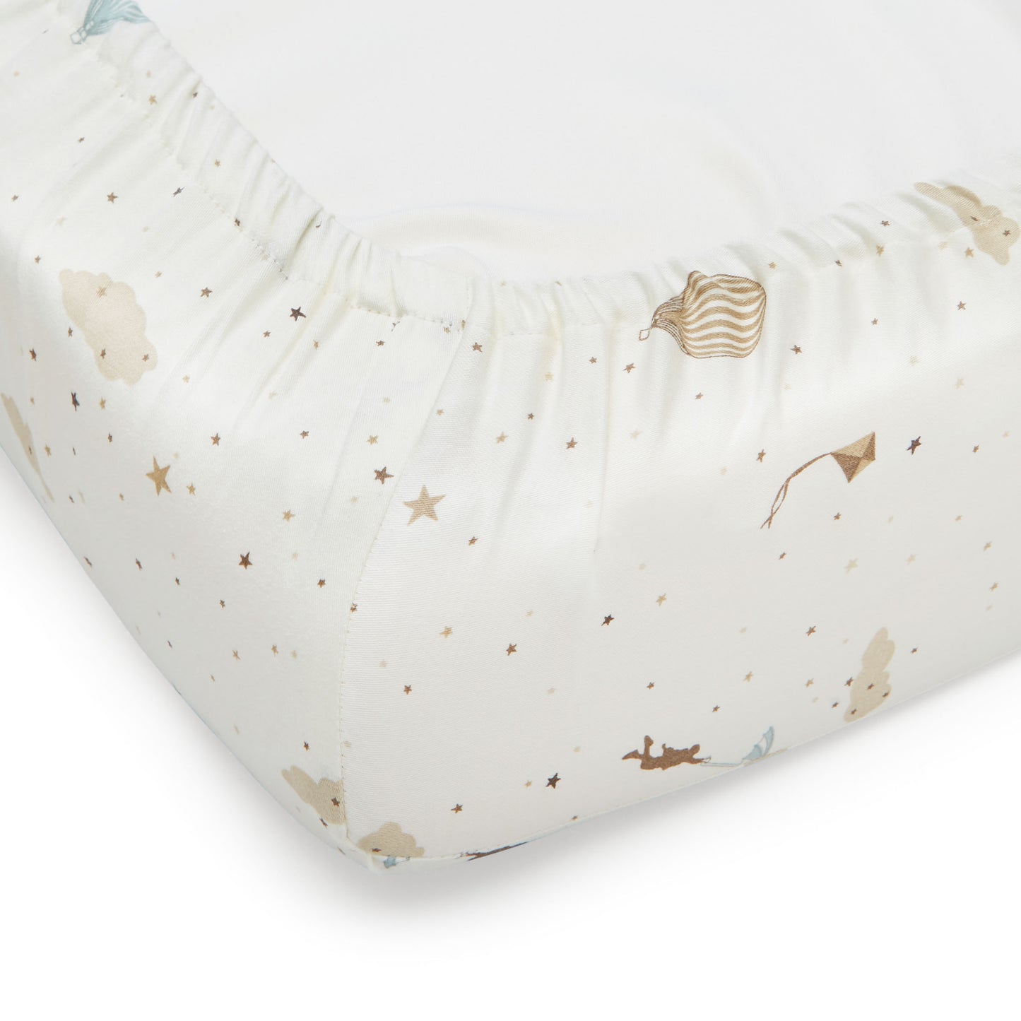 CamCam Copenhagen - Changing Cushion Cover - Verschoningskussen hoes - Dreamland - close up