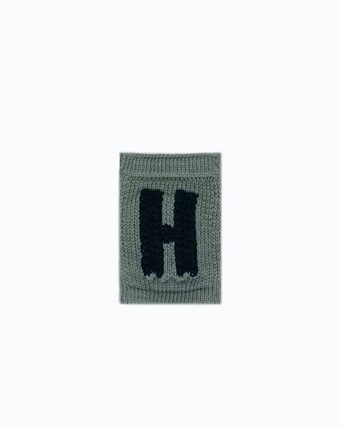 Gebreide letter vlaggetjes A-M - Knitted Letters - Blauwe tinten - SmallStuff
