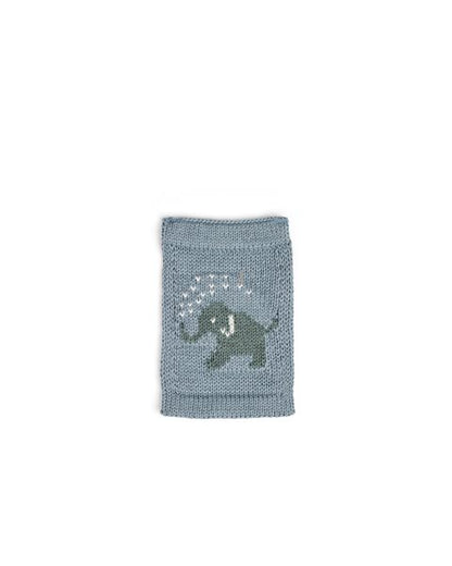 Gebreide figuur vlaggetjes - Knitted Symbols - Blauw tinten - SmallStuff