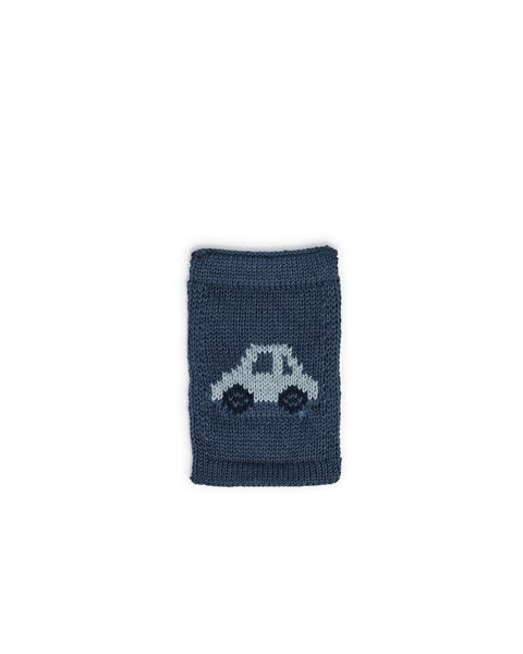Knitted Figure Flags - Knitted Symbols - Blue Tones - SmallStuff