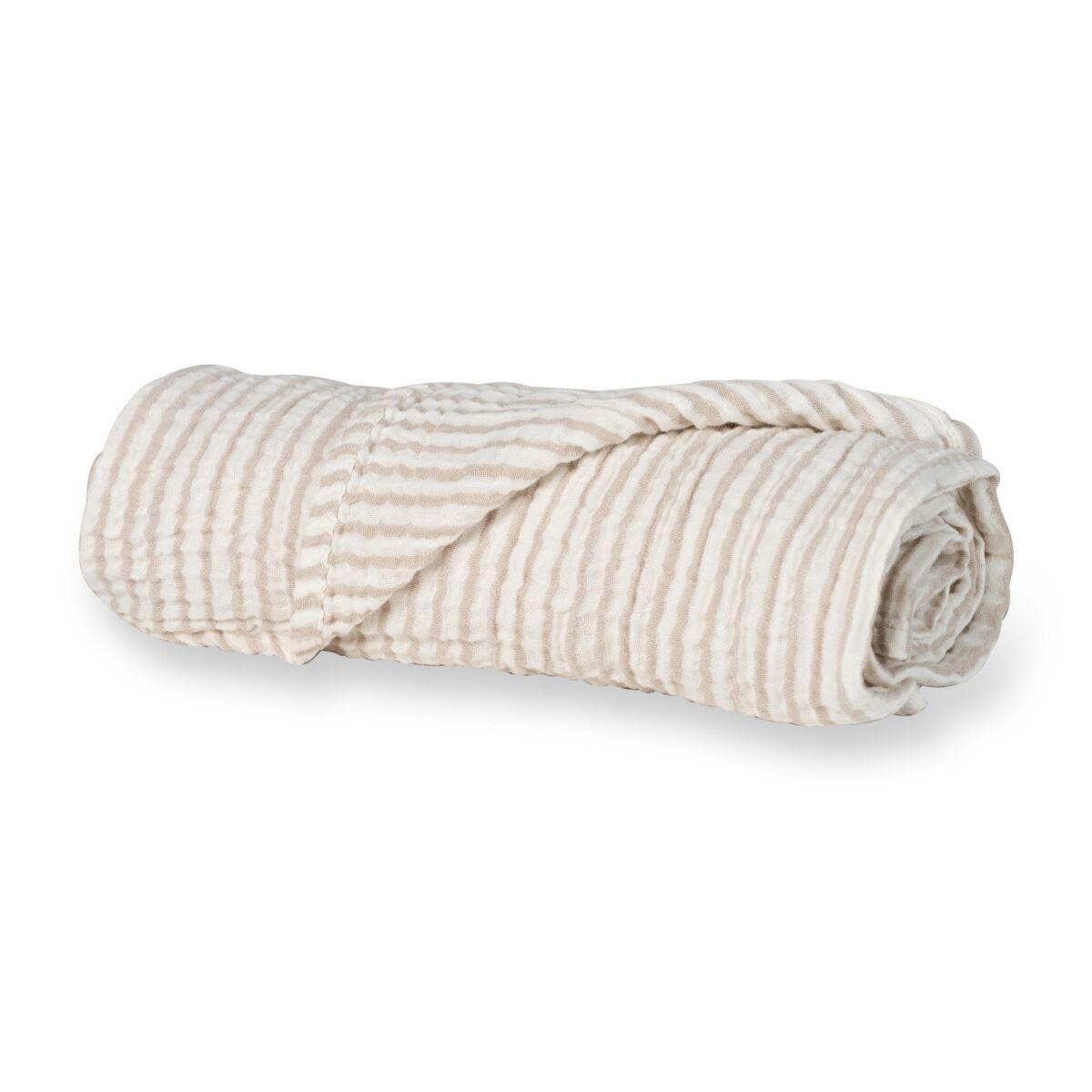Muslin Deken/Doek XL - Natural Collection - Stripes - Quax