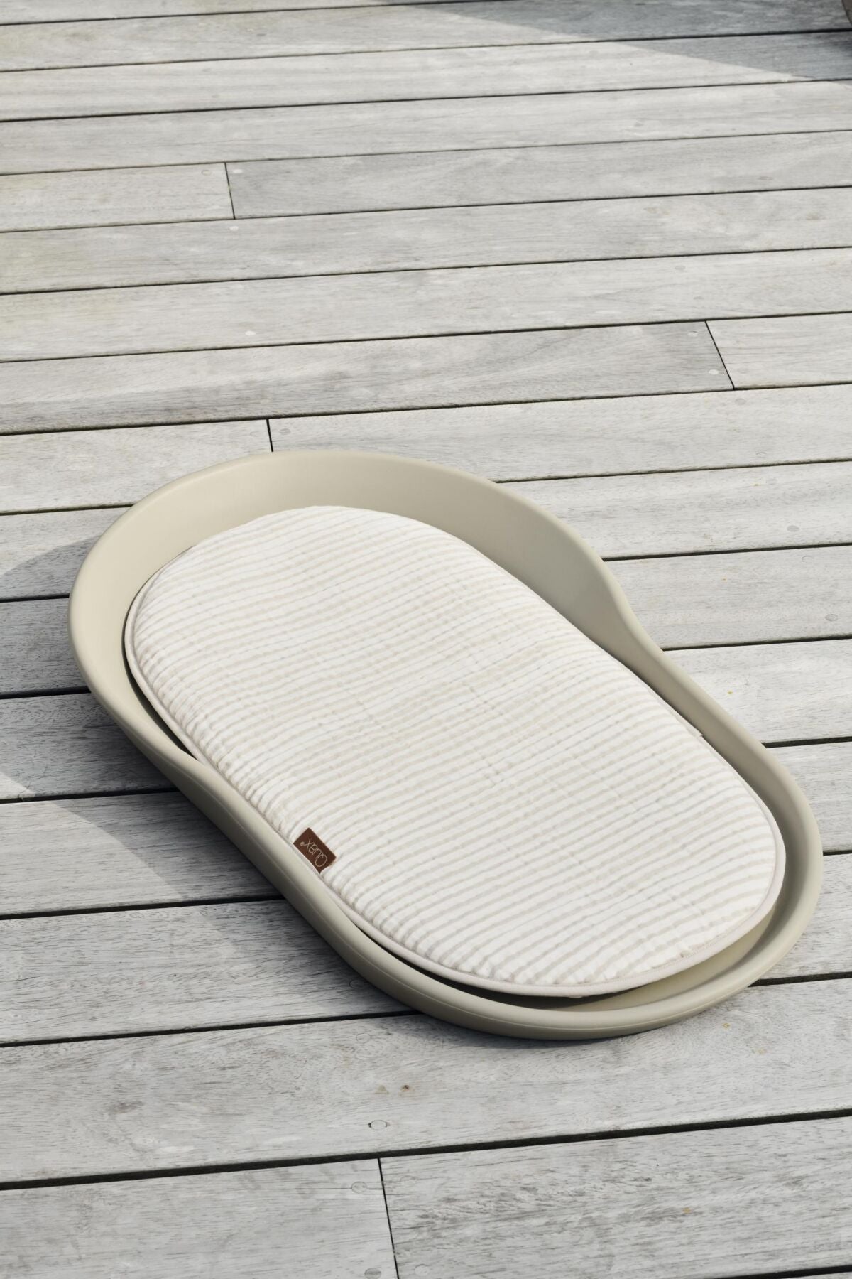 Mamee Inlegkussen - Natural Collection - Stripes - Katoen/Muslin - Quax