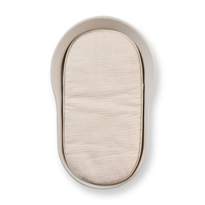 Mamee Inlegkussen - Natural Collection - Clay - Katoen/Muslin - Quax