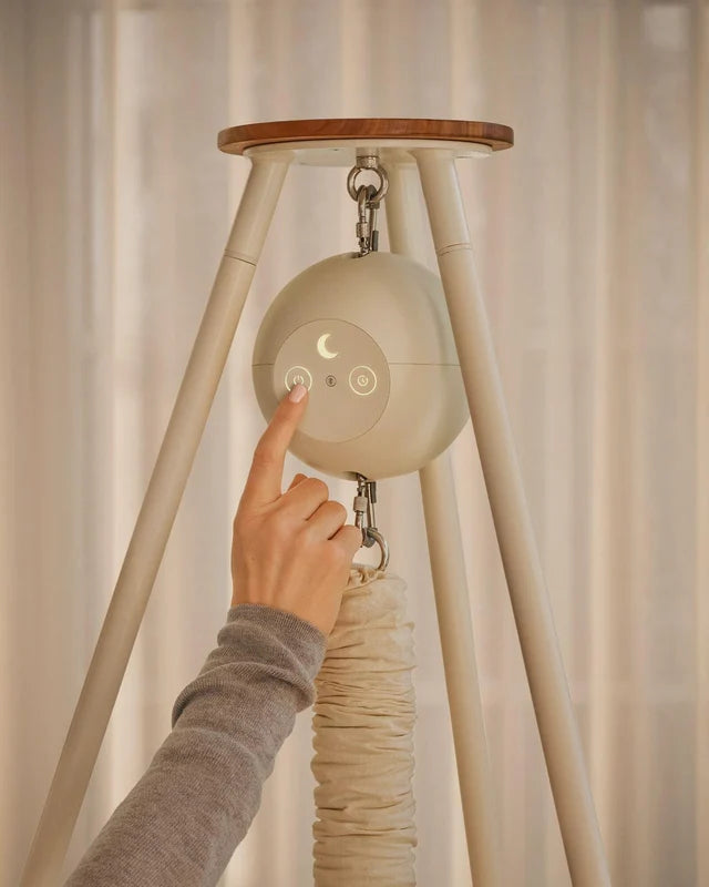 Ensemble avec berceau motorisé et support - Hamac - Ensemble classique pour bébé - Moonboon