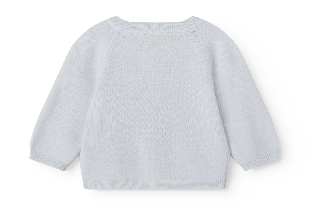 Cashmere vest – Tamla – Light Blue Melange – 100% cashmere – MarMar Copenhagen