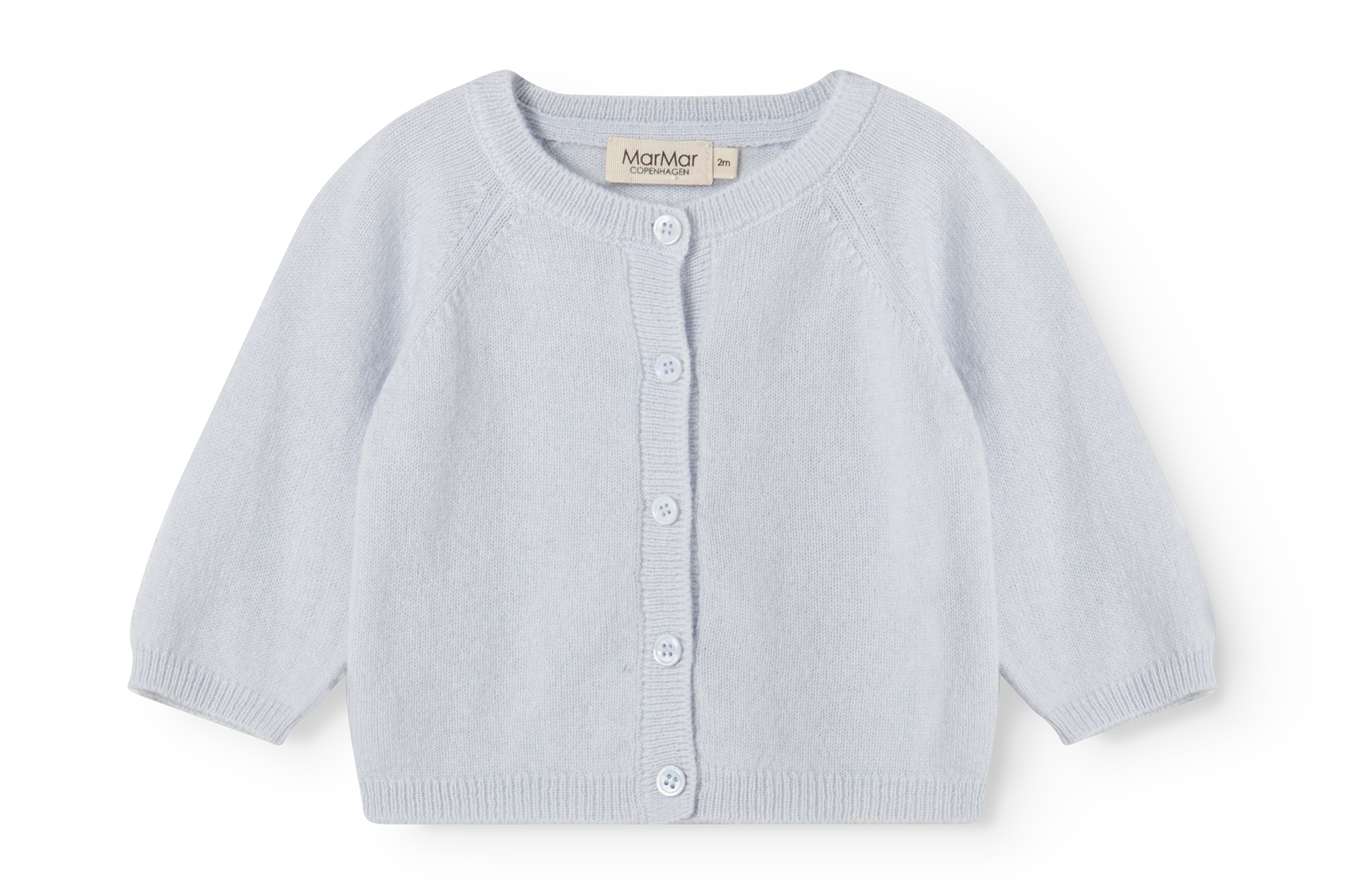 Cashmere vest – Tamla – Light Blue Melange – 100% cashmere – MarMar Copenhagen