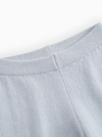 Cashmere broek – Powy – Light Blue Melange – 100% cashmere – MarMar Copenhagen