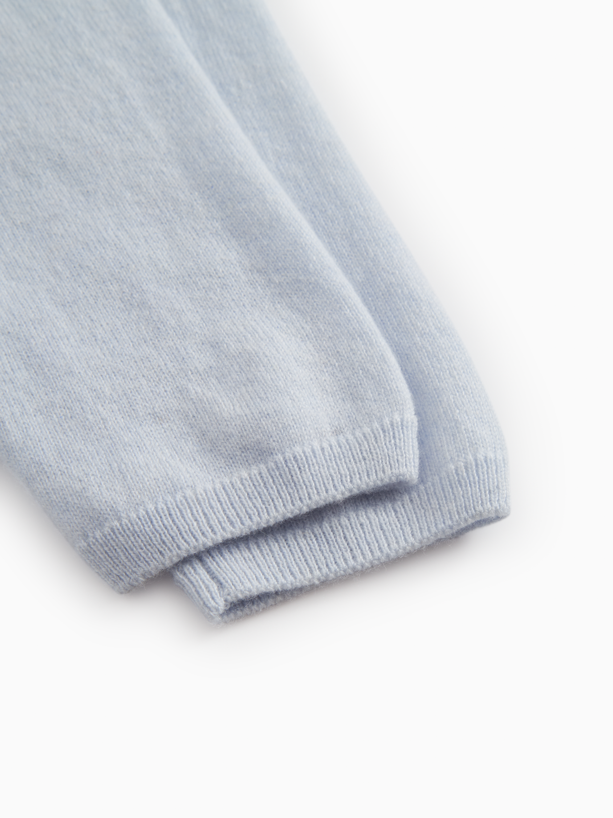 Cashmere broek – Powy – Light Blue Melange – 100% cashmere – MarMar Copenhagen