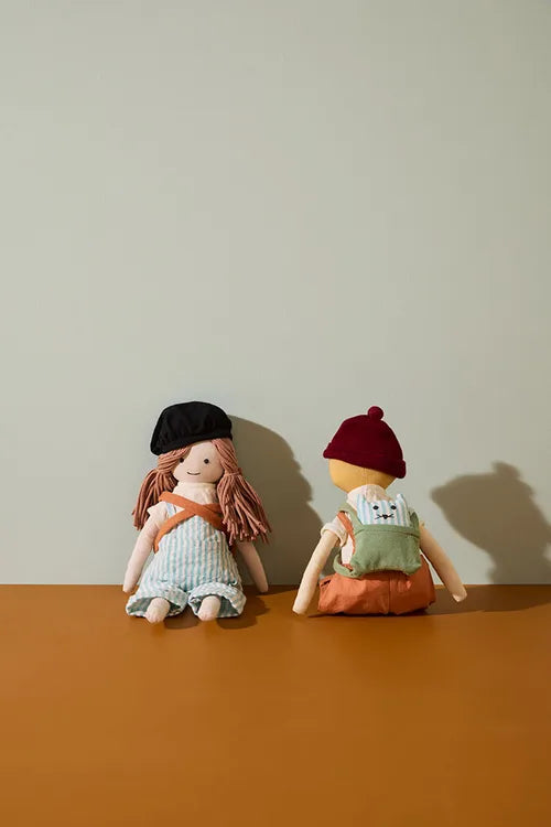 Zachte jongens pop - Doll Nils - Katoen - Kid's Concept