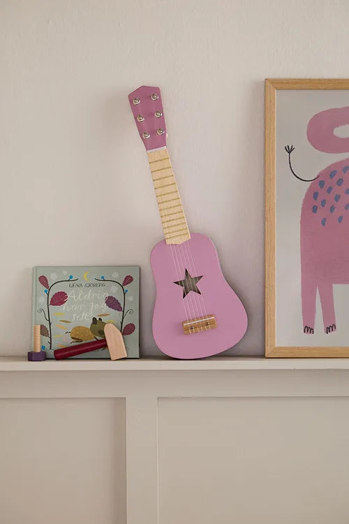 Houten Speelgoed gitaar - FSC Gecertificeerd - Kid’s Concept - Kid's Concept - productfoto - afbeelding 3