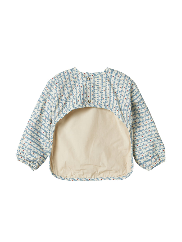 MarMar Copenhagen - Apron LS - Long Sleeve Bib - Deep Lake Check