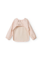 Slabbetje met lange mouwen - Apron LS - Katoen - Happy Hearts/Hartjes - MarMar Copenhagen