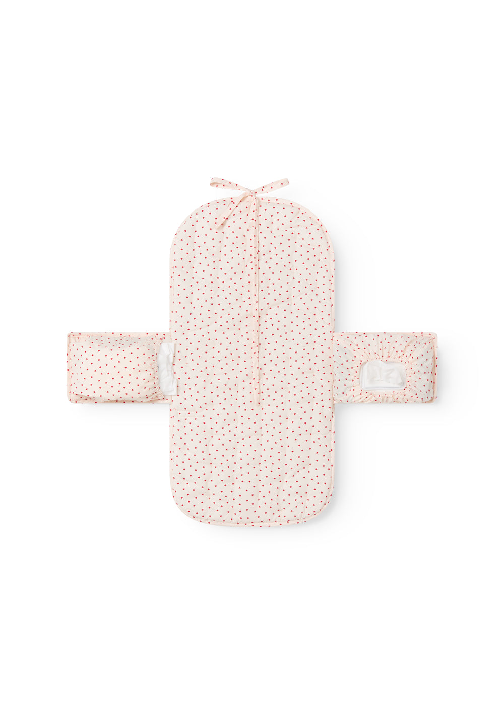 Changing Mat - Organic Cotton - Happy Hearts - MarMar Copenhagen