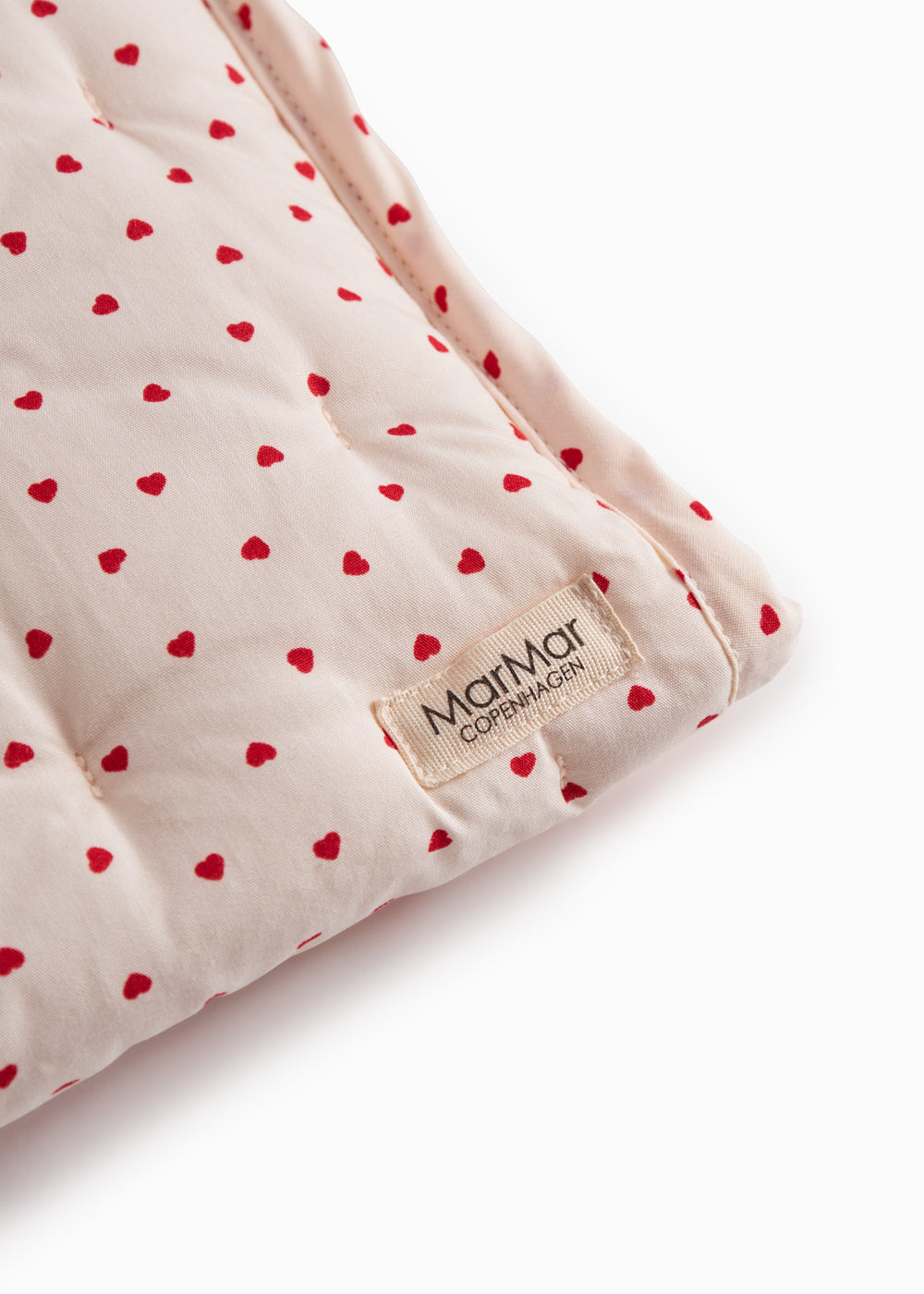 Changing Mat - Organic Cotton - Happy Hearts - MarMar Copenhagen