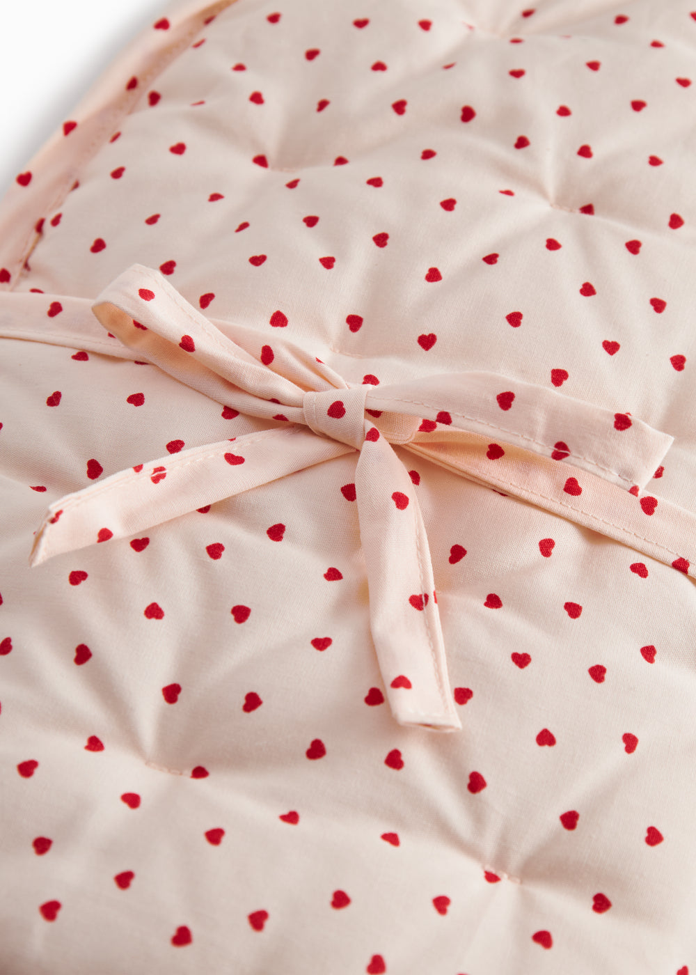 Changing Mat - Organic Cotton - Happy Hearts - MarMar Copenhagen