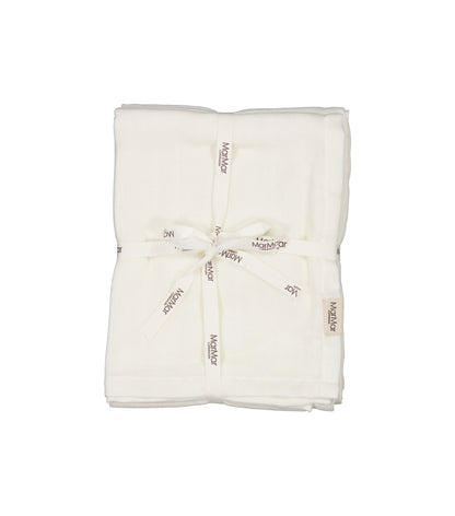 Hydrofiele doeken Ada - 65x65cm - 2 pack - Biologisch katoen mousseline - MarMar Copenhagen