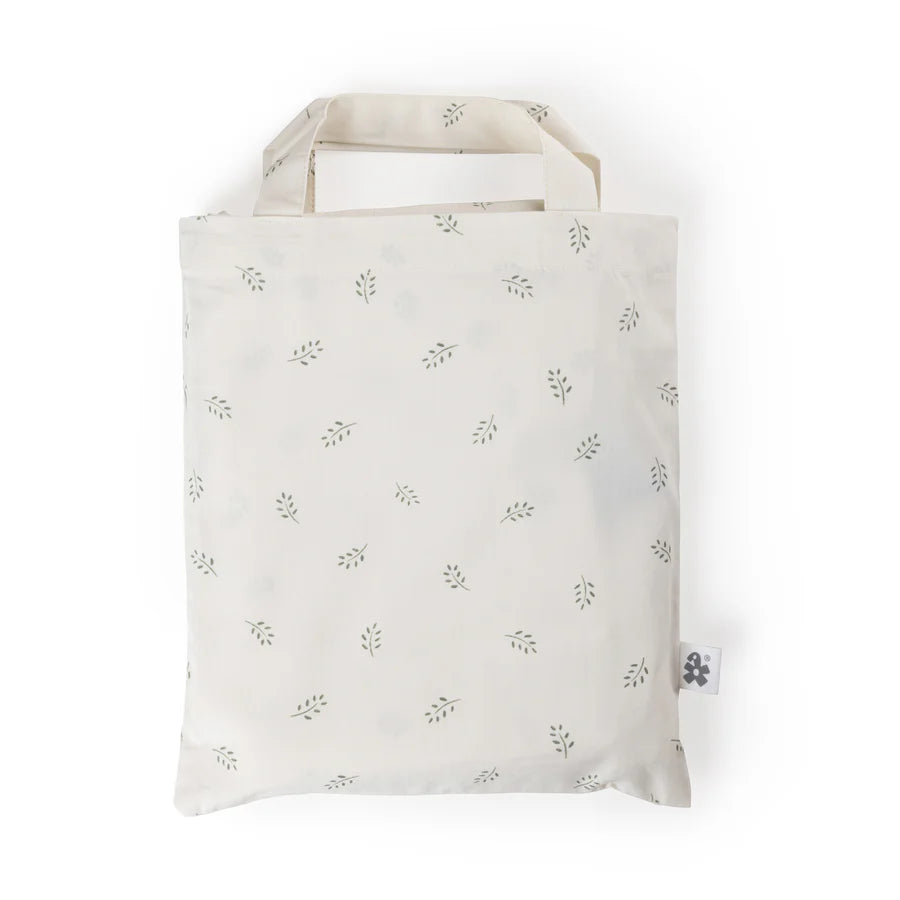 Dekbedovertrek Baby - 100x70 & 40x45 - Biologisch Katoen - Sephora Leaves