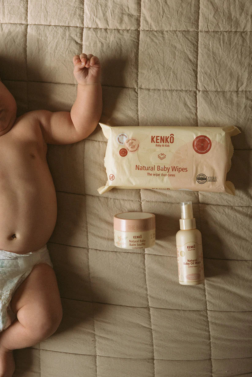 Natural Baby Oil Wash - Baby cleansing oil - Organic - Kenkô
