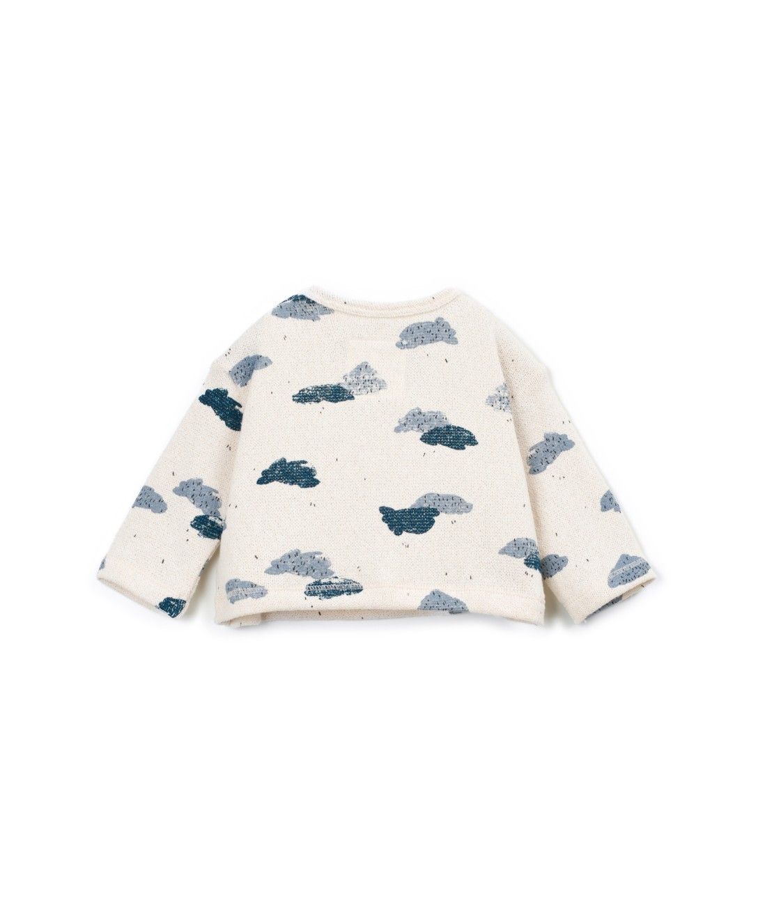 Baby sweater met wolkenprint - Katoenmix - Clouds Detail - Play Up