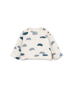 Baby sweater met wolkenprint - Katoenmix - Clouds Detail - Play Up