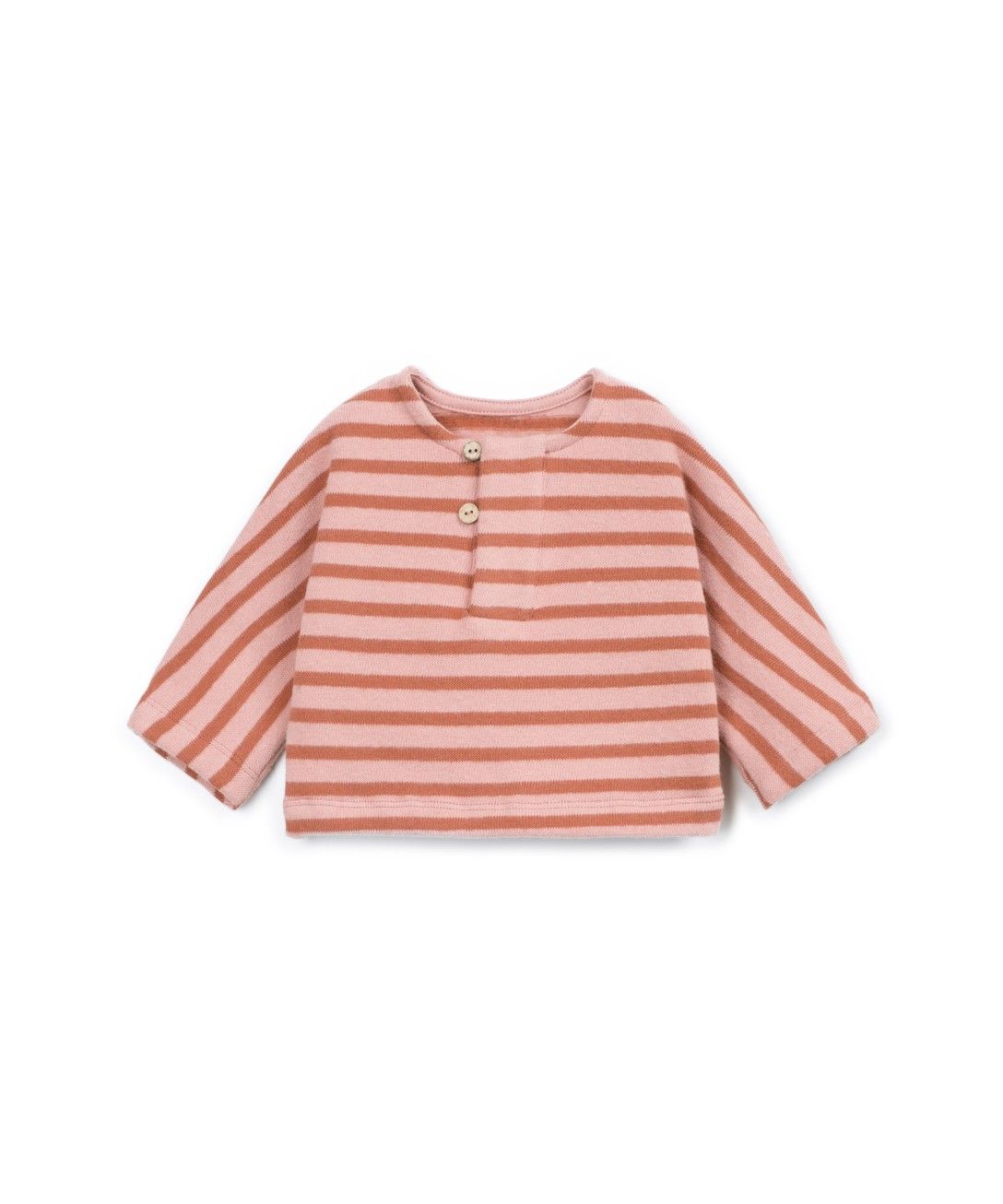 Gestreepte jersey top - Katoenmix - Tapestry - Play Up