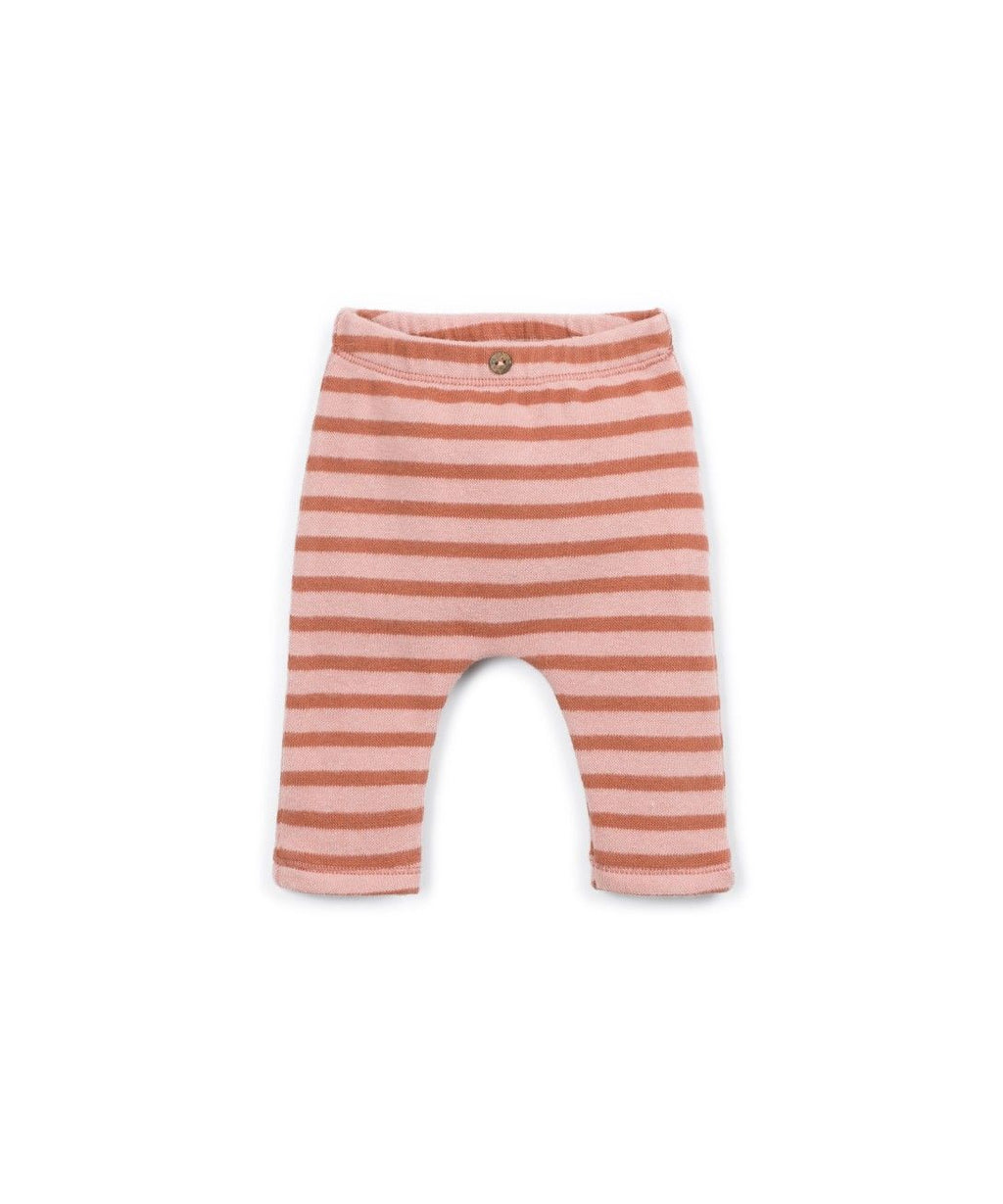 Gestreepte jersey legging - Katoenmix - Tapestry - Play Up