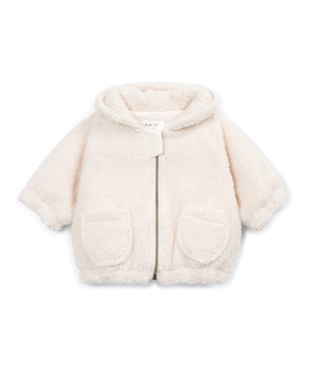 Teddy baby jacket - Organic cotton - Sketches - Play Up