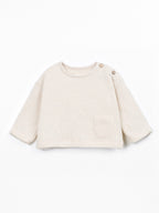Jersey sweater - Tufting - Cotton & recycled cotton - Play Up
