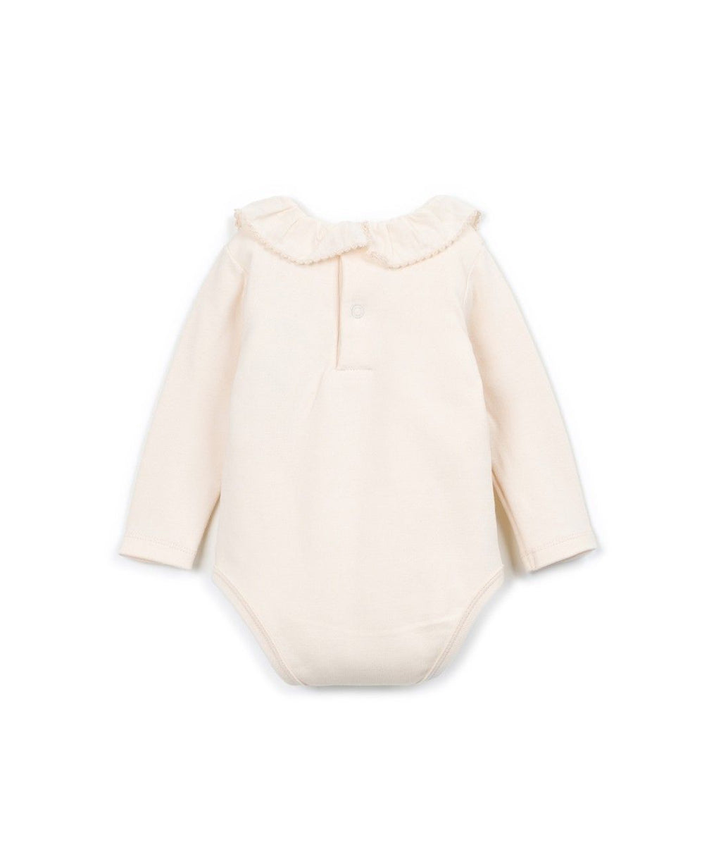 Rib romper met kraag Sketches – Katoen & gerecycled katoen – Play Up