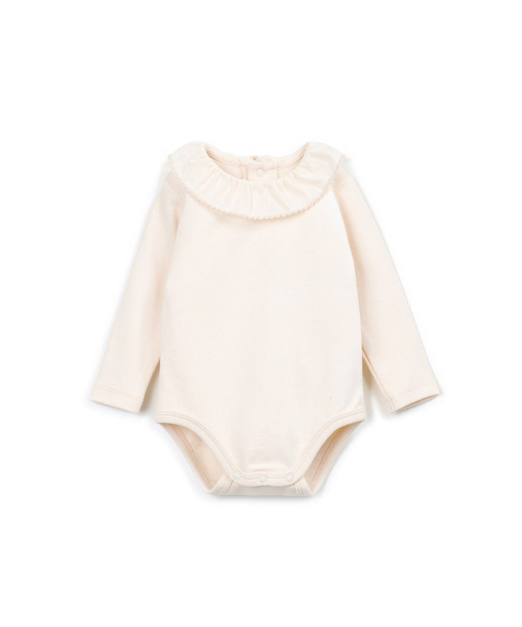 Rib romper met kraag Sketches – Katoen & gerecycled katoen – Play Up