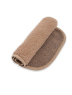Wollen matrasbeschermer wieg - Light Tan 80 x 42 cm – 100% wol – Alwero
