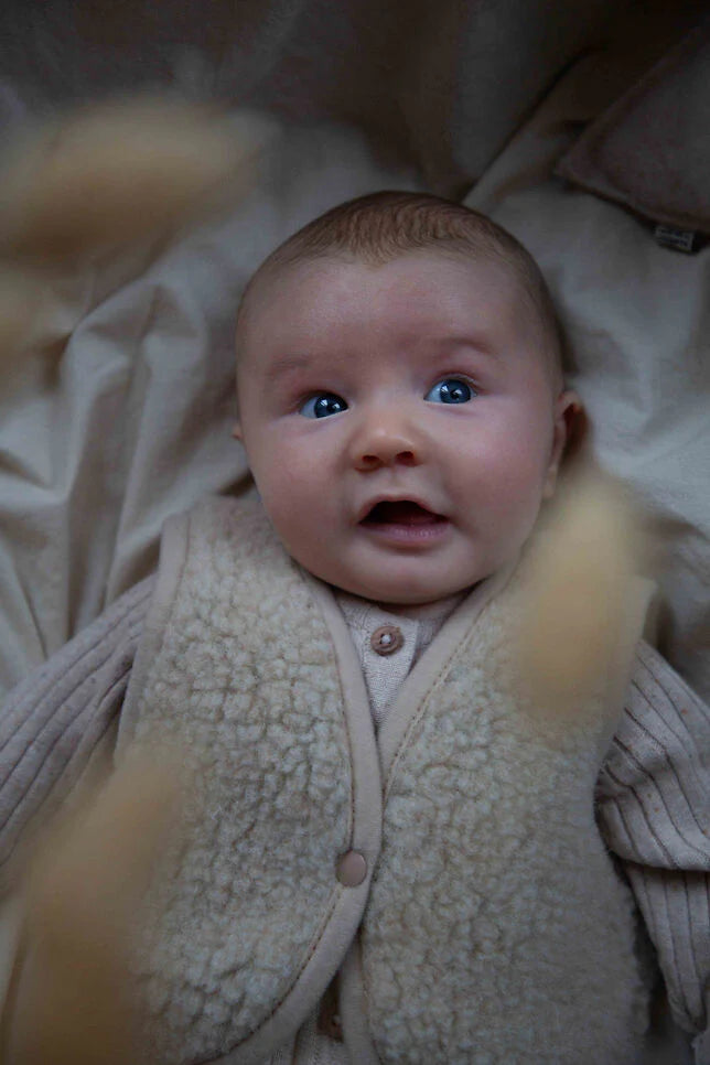 Babyweste - Gilet - Lulu light - 100% Wolle - Alwero