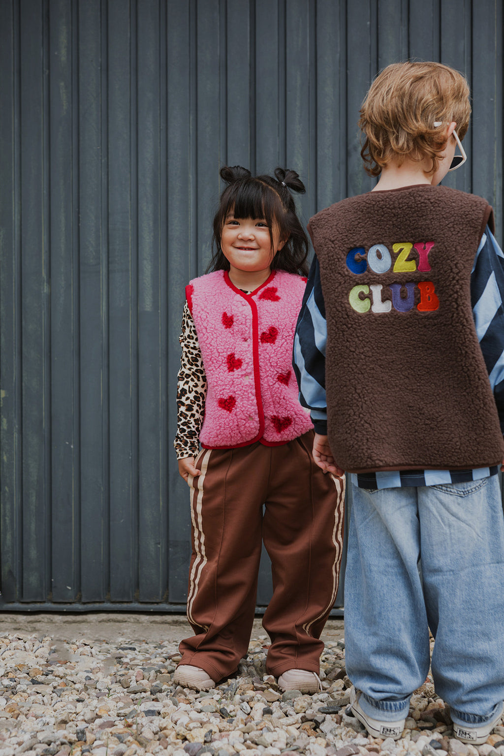 Alwero x Salty Tyb Junior – Wollweste für Kinder – Alwero x Salty Stitch