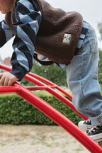 Alwero x Salty Tyb Junior – Wollweste für Kinder – Alwero x Salty Stitch