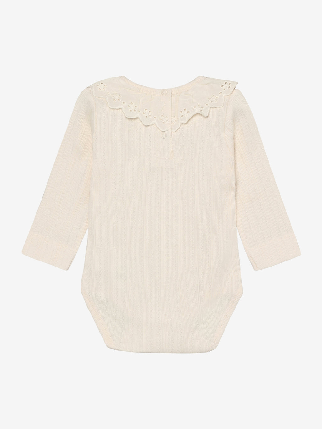 Pointelle romper met kraagje - Katoen - Body LS Pointelle - En Fant - voorkant - afbeelding 2