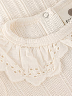 Pointelle romper met kraagje - Katoen - Body LS Pointelle - En Fant - voorkant - afbeelding 3
