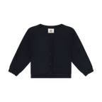 Gebreid vest met borduursels - GOTS biologisch katoen - Parisian Night - En Fant