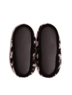 Cloudlet Hausschuhe – Wollene Damenpantoffeln – Leopard – 100% Wolle mit Ökosohle – Alwero