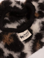 Cloudlet Hausschuhe – Wollene Damenpantoffeln – Leopard – 100% Wolle mit Ökosohle – Alwero