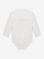 Romper met overhemdlook - Egret – 100% katoen – En Fant