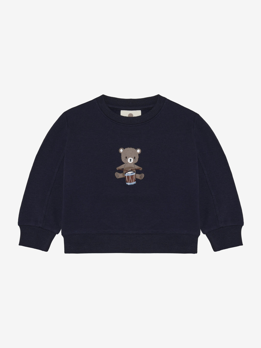Oversized sweatshirt - Beertje - Parisian Night/Navy – En Fant