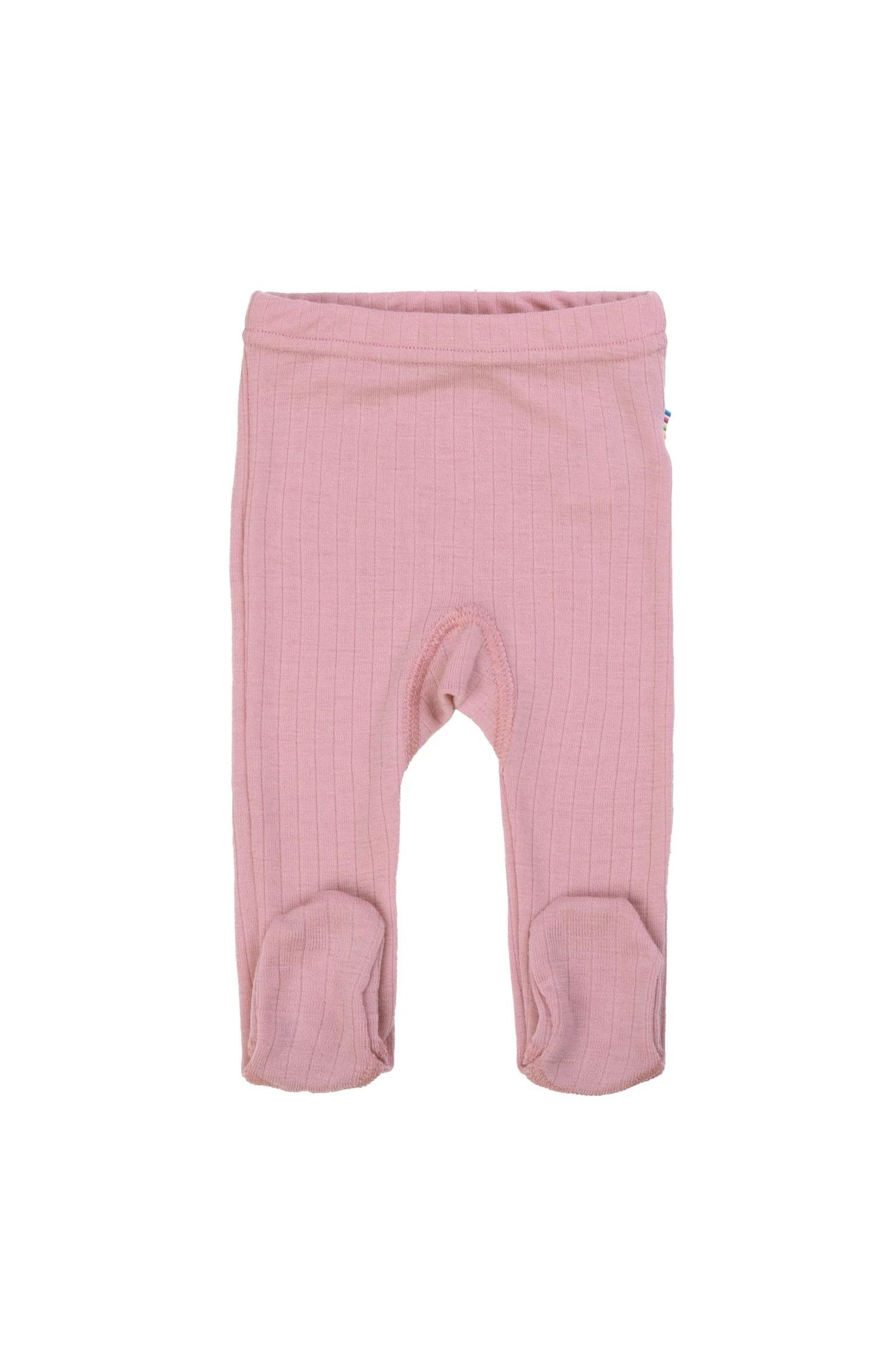 Baby broekje met voetjes - 100% merino wol - Joha