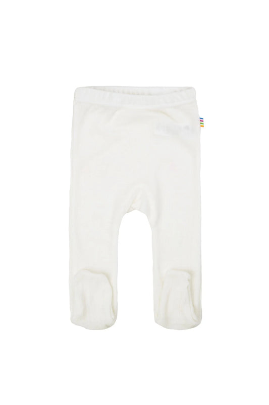 Baby pants with feet - 100% merino wool - Joha
