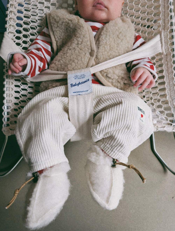 Babyslofjes Emo Naturel – 100% wol – Alwero