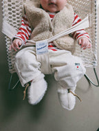 Babyslofjes Emo Naturel – 100% wol – Alwero