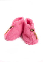 Emo Babyschuhe – Bubble Gum – Wollene Babyschuhe – 100% Wolle – Alwero