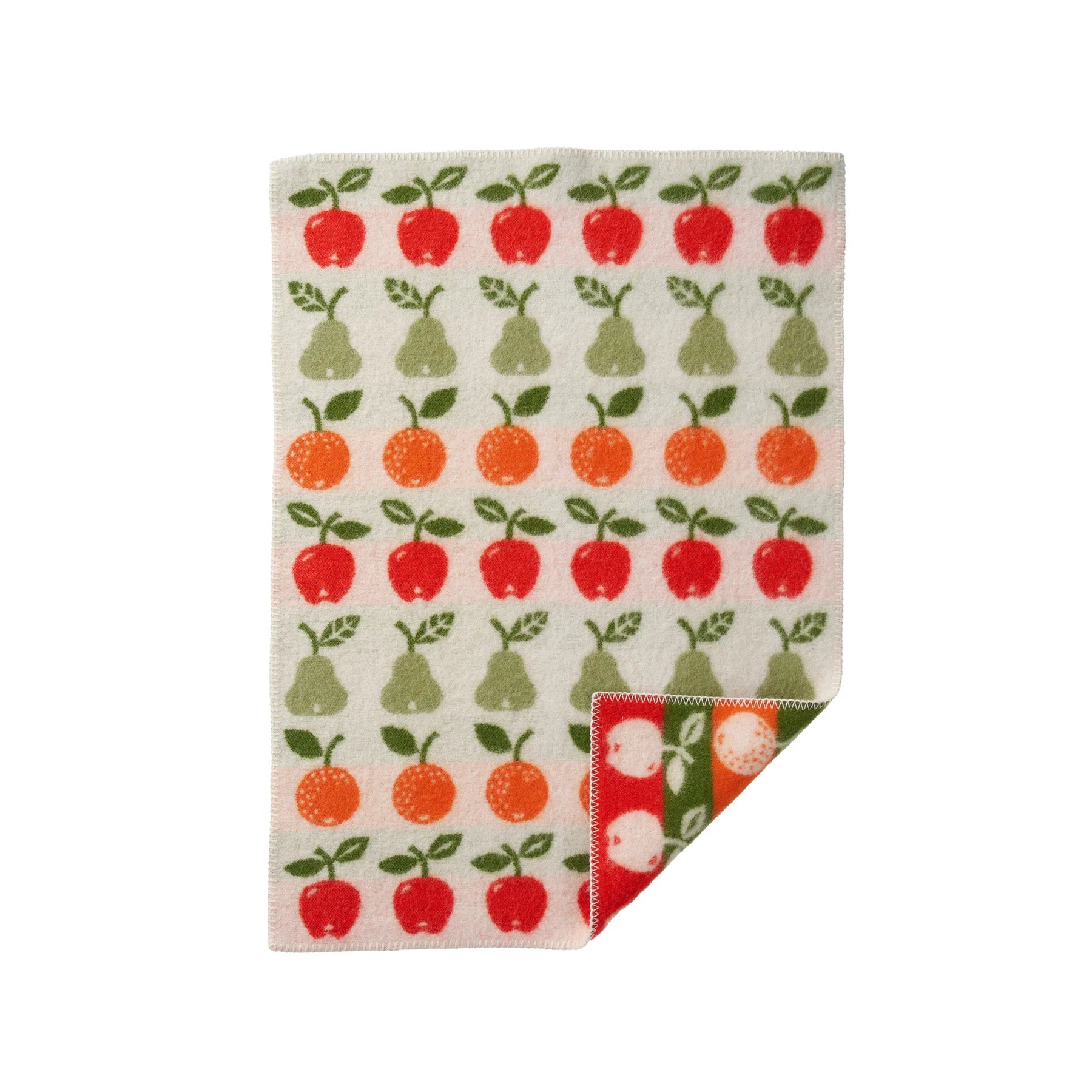 Wollen babydeken - Fruits – 100% lamswol – Klippan