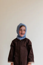 Balaclava Eddy - 100% extra fine Italian merino wool - HVID